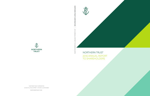 Thumbnail Northern Trust
 Annual Report 2016