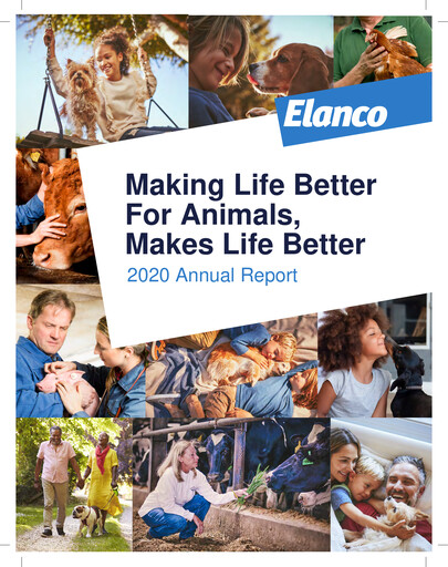 Miniature Elanco Rapport annuel 2020