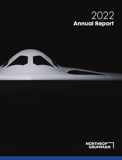 Thumbnail Northrop Grumman Annual Report 2022