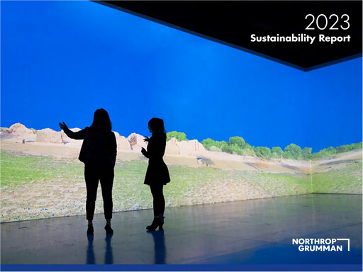 Thumbnail Northrop Grumman Sustainability Report 2023