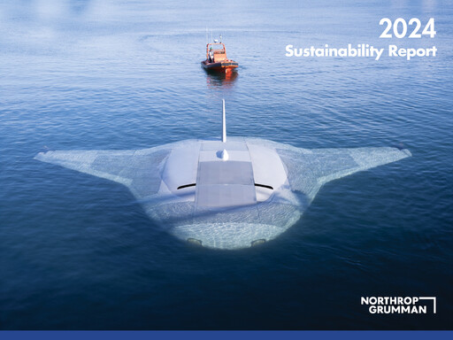 Thumbnail Northrop Grumman Sustainability Report 2024