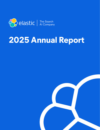 Thumbnail Elastic NV
 Annual Report fy2025