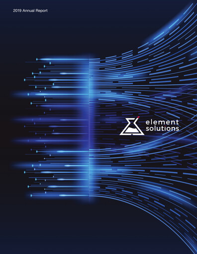 Thumbnail Element Solutions Annual Report 2019