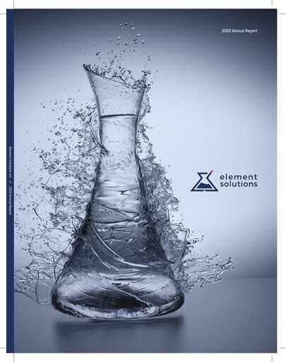 Thumbnail Element Solutions Annual Report 2020