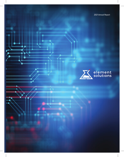 Thumbnail Element Solutions Annual Report 2021