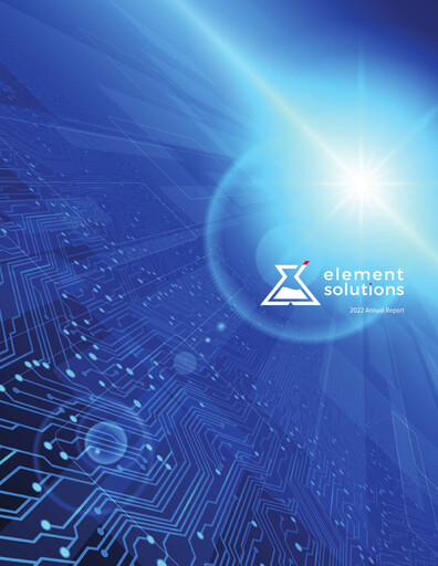 Thumbnail Element Solutions Annual Report 2022