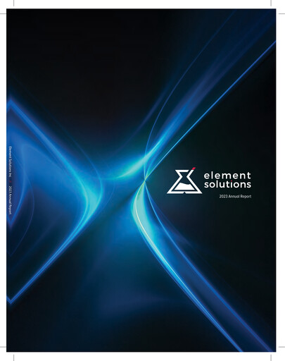 Thumbnail Element Solutions Annual Report 2023