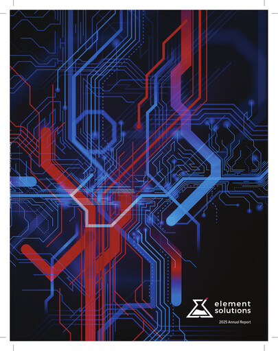 Thumbnail Element Solutions Annual Report 2025