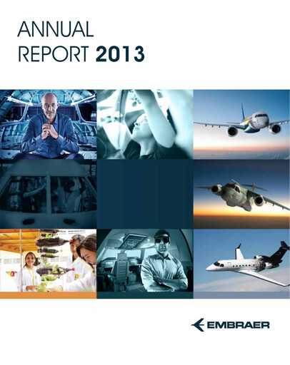 Thumbnail Embraer Annual Report 2013
