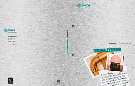 Thumbnail Emcor Annual Report 2010