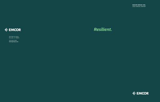 Thumbnail Emcor Annual Report 2020