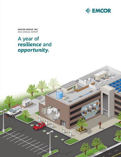 Thumbnail Emcor Annual Report 2021