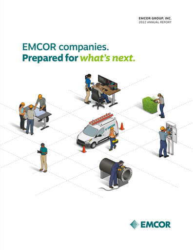 Thumbnail Emcor Annual Report 2022
