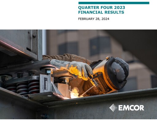 Thumbnail Emcor Quarterly Report 2023-q4