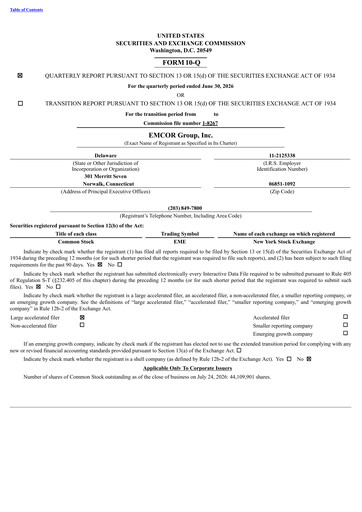 Thumbnail Emcor Quarterly Report 2026-q2