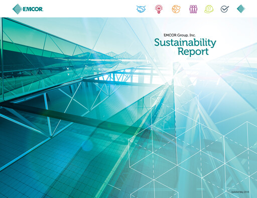 Thumbnail Emcor Sustainability Report 2018