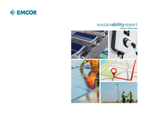 Thumbnail Emcor Sustainability Report 2021