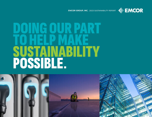 Thumbnail Emcor Sustainability Report 2023