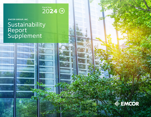 Thumbnail Emcor Sustainability Report 2024