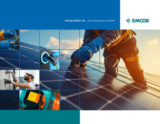 Thumbnail Emcor Sustainability Report 2025