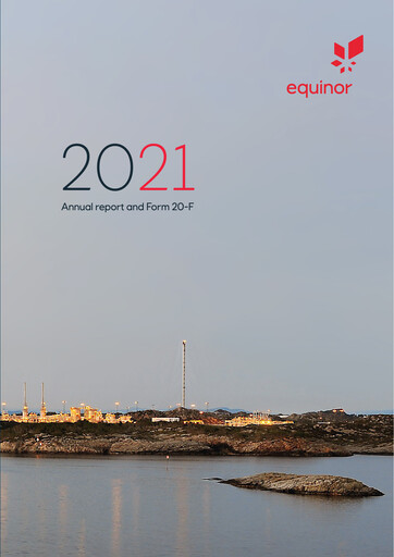 Vorschaubild Equinor Jahresbericht 2021