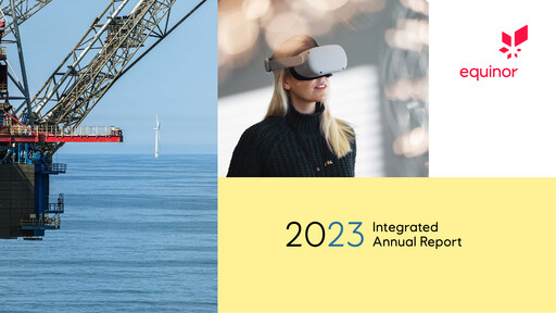 Thumbnail Equinor Annual Report 2023