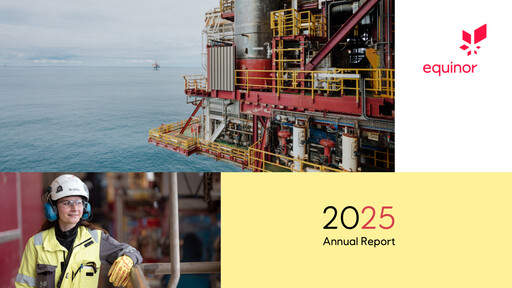 Thumbnail Equinor Annual Report 2025