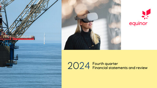 Vorschaubild Equinor Quartalsbericht 2024-q4