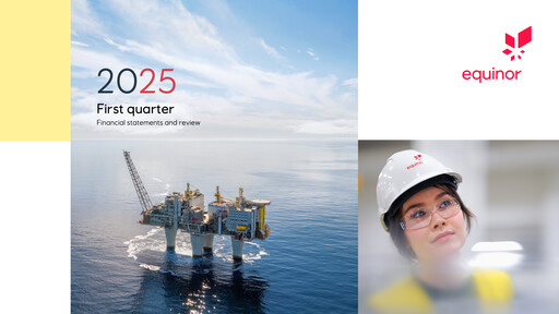 Vorschaubild Equinor Quartalsbericht 2025-q1
