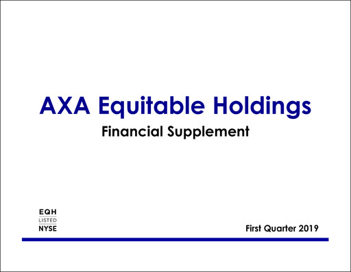 Thumbnail Equitable Holdings
 Quarterly Report 2019-q1