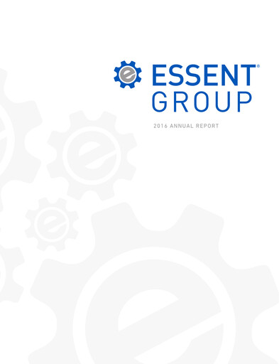 Thumbnail Essent Group Annual Report 2016
