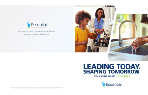 Thumbnail Essential Utilities
 Annual Report 2024