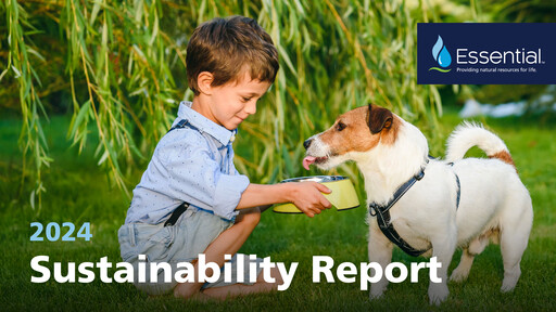 Thumbnail Essential Utilities
 Sustainability Report 2024