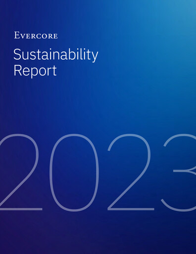 Thumbnail Evercore Sustainability Report 2022