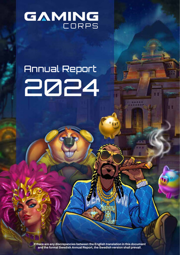 Miniature Gaming Corps Rapport annuel 2024