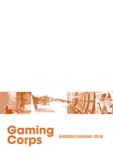 Thumbnail Gaming Corps Annual Report 2018