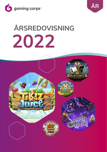 Miniature Gaming Corps Rapport annuel 2022