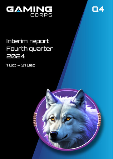 Miniature Gaming Corps Rapport trimestriel 2024-q4