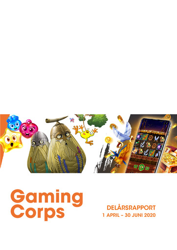 Thumbnail Gaming Corps Quarterly Report 2020-q2