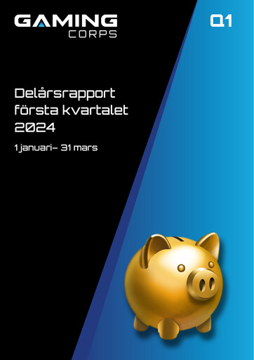 Miniature Gaming Corps Rapport trimestriel 2024-q1