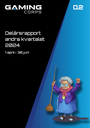 Miniature Gaming Corps Rapport trimestriel 2024-q2