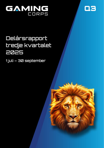 Thumbnail Gaming Corps Quarterly Report 2025-q3