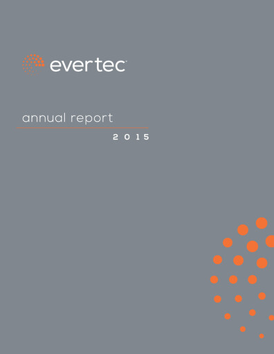 Thumbnail Evertec Annual Report 2015