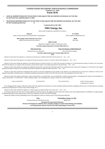 Thumbnail NRG Energy
 Annual Report 2018