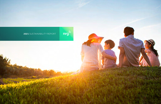 Thumbnail NRG Energy
 Sustainability Report 2021