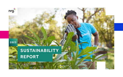 Thumbnail NRG Energy
 Sustainability Report 2023