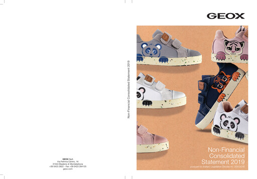 Thumbnail GEOX Sustainability Report 2019