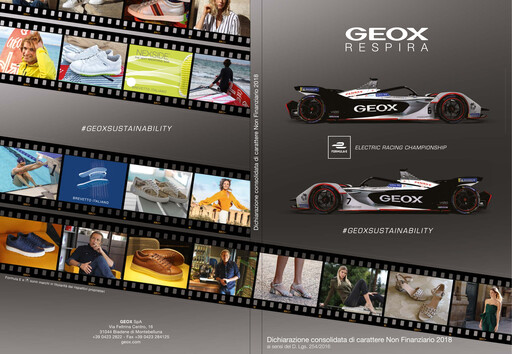 Miniature GEOX Rapport de durabilité 2018