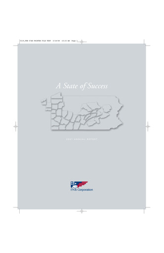 Thumbnail F.N.B. Corporation
 Annual Report 2007