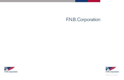 Thumbnail F.N.B. Corporation
 Annual Report 2008